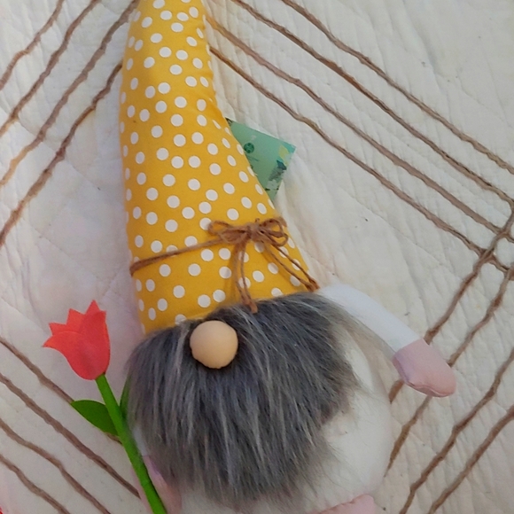 Huntington Home Spring Gnome 20" Tall with Weighted Bottom - Picture 1 of 4